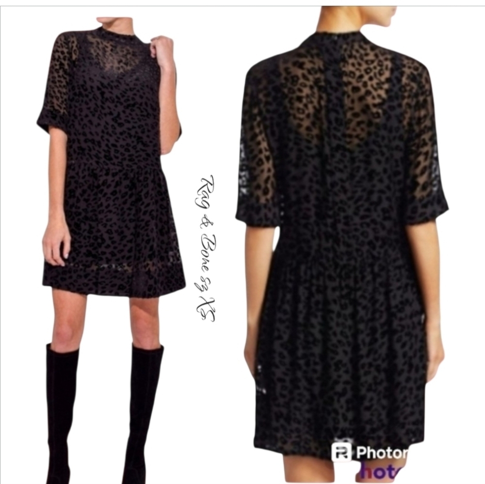 NWT RAG & BONE Cocktail Silk Shift Mini Sz XS